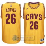 Camiseta Cavaliers Korver 2015 Amarillo