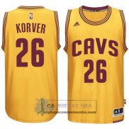 Camiseta Cavaliers Korver 2015 Amarillo