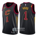 Camiseta Cavaliers Rodney Hood Statement 2017-18 Negro