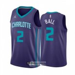 Camiseta Charlotte Hornets LaMelo Ball Statement 2020-21 Violeta