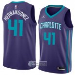 Camiseta Charlotte Hornets Willy Hernangomez Statement 2018 Viol