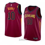 Camiseta Cleveland Cavaliers Alec Burks Icon 2018 Rojo