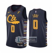 Camiseta Cleveland Cavaliers Kevin Love Ciudad Azul