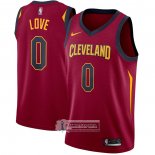 Camiseta Cleveland Cavaliers Kevin Love NO 0 Icon 2018 Rojo