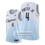 Camiseta Cleveland Cavaliers Kevin Porter Jr. Earned 2019-20 Azul