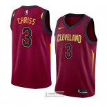 Camiseta Cleveland Cavaliers Marquese Chriss Icon 2018 Rojo