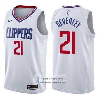 Camiseta Clippers Patrick Beverley Association 2017-18 Blanco