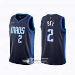 Camiseta Dallas Mavericks Tyler Bey Earned 2020-21 Azul