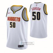 Camiseta Denver Nuggets Aaron Gordon NO 50 Association 2021 Blanco