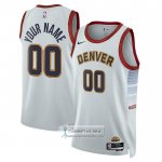 Camiseta Denver Nuggets Personalizada Ciudad 2022-23 Blanco