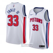 Camiseta Detroit Pistons James Ennis Iii Association 2018 Blanco