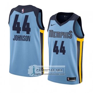 Camiseta Grizzlies Dakari Johnson Statement 2018 Azul