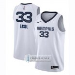 Camiseta Grizzlies Gasol Watanabe Swingman 2018-19 Blanco