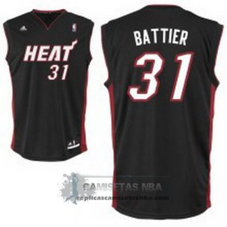 Camiseta Heats Battier Negro