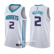 Camiseta Hornets Marvin Williams Association 2017-18 Blanco