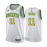 Camiseta Houston Rockets Yao Ming NO 11 Classic 2022-23 Blanco