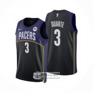 Camiseta Indiana Pacers Chris Duarte NO 3 Ciudad 2022-23 Azul