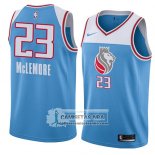 Camiseta Kings Ben Mclemore Ciudad 2018 Azul