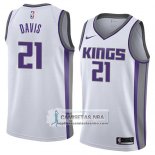 Camiseta Kings Deyonta Davis Association 2018 Blanco