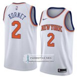 Camiseta Knicks Luke Kornet Association 2018 Blanco