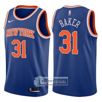 Camiseta Knicks Ron Baker Icon 2017-18 Azul