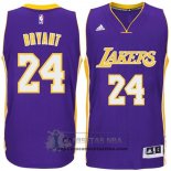 Camiseta Lakers Bryant Purpura