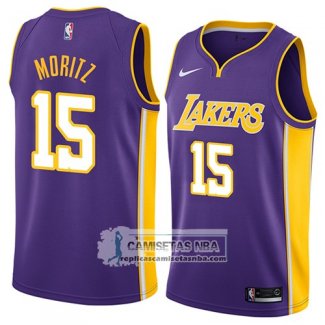 Camiseta Lakers Wagner Moritz Statement 2018 Violeta