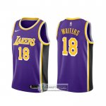 Camiseta Los Angeles Lakers Dion Waiters Statement Violeta