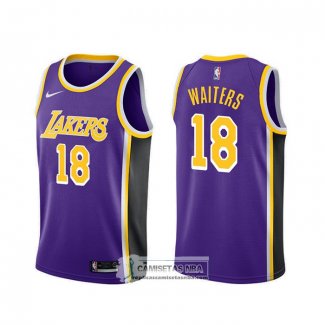 Camiseta Los Angeles Lakers Dion Waiters Statement Violeta