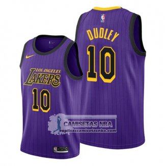 Camiseta Los Angeles Lakers Jared Dudley Ciudad Violeta