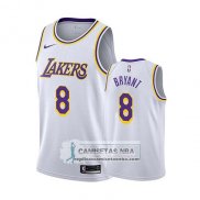 Camiseta Los Angeles Lakers Kobe Bryant Association 2018 Blanco