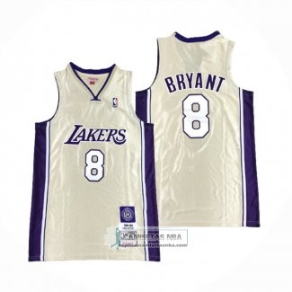 Camiseta Los Angeles Lakers Kobe Bryant Hardwood Classics Hall Of Fame 2020 Oro