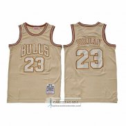 Camiseta Los Angeles Lakers Michael Jordan NO 23 Mitchell & Ness 1997-98 Amarillo