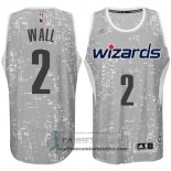 Camiseta Luces de la Ciudad Wizards Wall Gris