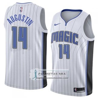 Camiseta Magic D.j. Augustin Association 2018 Blanco