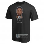 Camiseta Manga Corta Brooklyn Nets Caris LeVert Star Player Negro