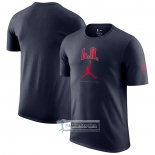 Camiseta Manga Corta Los Angeles Clippers Essential Ciudad Negro