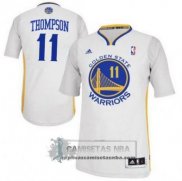 Camiseta Manga Corta Warriors Thompson Blanco