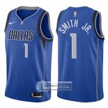 Camiseta Mavericks Dennis Smith Jr. Icon 2017-18 Azul