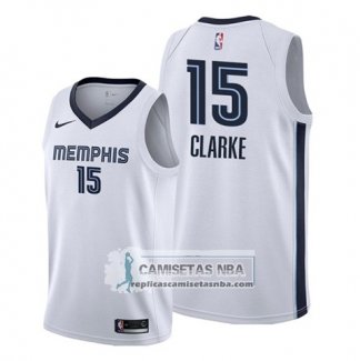 Camiseta Memphis Grizzlies Brandon Clarke Association Blanco