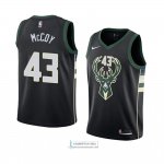 Camiseta Milwaukee Bucks Brandon Mccoy Statement 2018 Negro