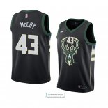 Camiseta Milwaukee Bucks Brandon Mccoy Statement 2018 Negro