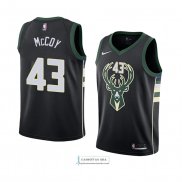 Camiseta Milwaukee Bucks Brandon Mccoy Statement 2018 Negro