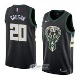 Camiseta Milwaukee Bucks Rashad Vaughn Statement 2018 Negro