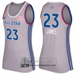 Camiseta Mujer All Star 2017 James Cavaliers Gris