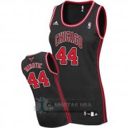 Camiseta Mujer Bulls Mirotic Negro