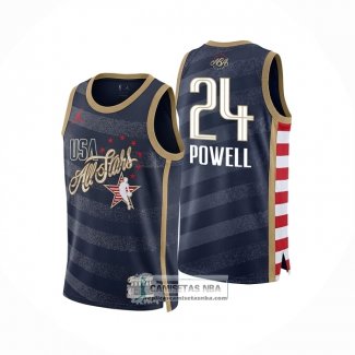 Camiseta NBA All Star 2026 Norman Powell NO 24 Azul