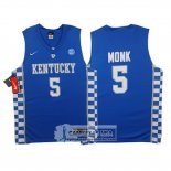 Camiseta NCAA Kentucky Wildcats Monk Azul