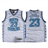 Camiseta NCAA North Carolina Jordanh Blanco