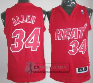 Camiseta Navidad Heats Allen 2012 Rojo